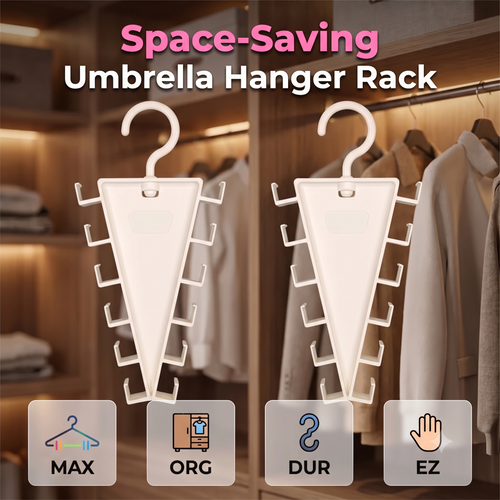 🔥LAST DAY - BUY 4 GET 4 FREE 🎁 Multi-Functional V-Shaped Double Sided Hanger Storage Rack