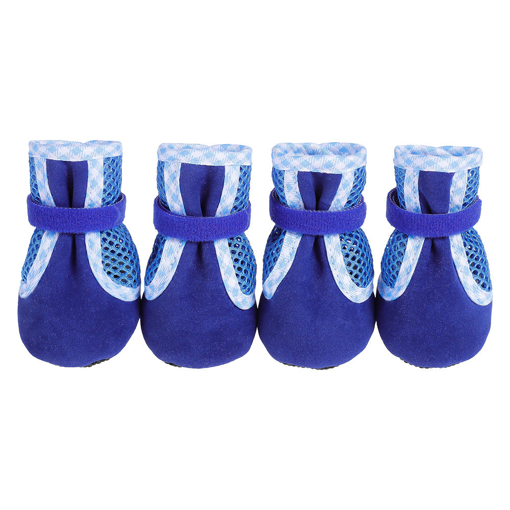 Breathable Anti-Slip Pet Mesh Shoes