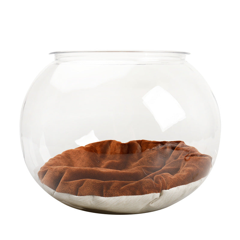 Acrylic Cat Space Capsule