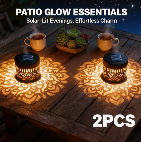 ⏰limited-time 50% OFF🌞Solar Mandala Wall Light [Buy 1 Get 1 FREE]