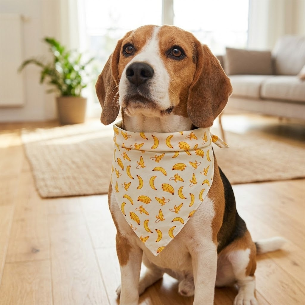 Fruit Pattern Pet Scarf