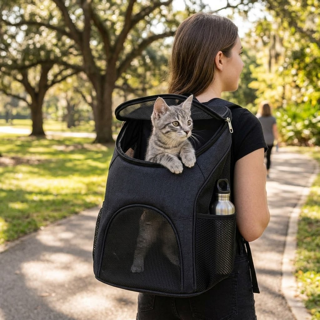 Breathable Pet Backpack Carrier