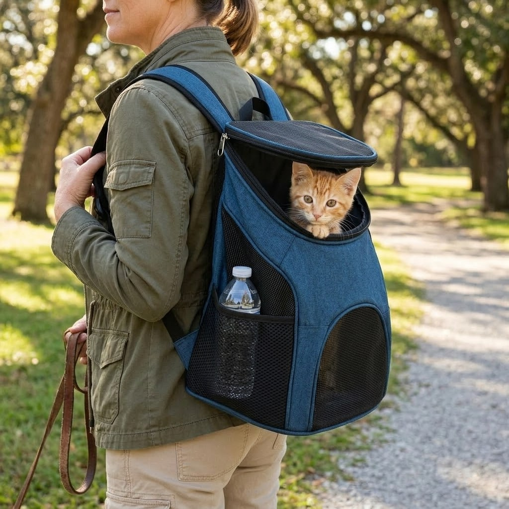 Breathable Pet Backpack Carrier