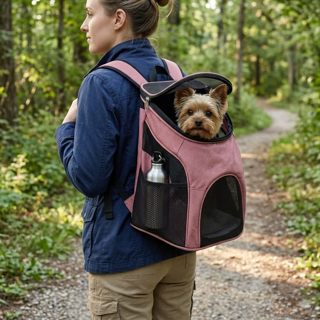 Breathable Pet Backpack Carrier