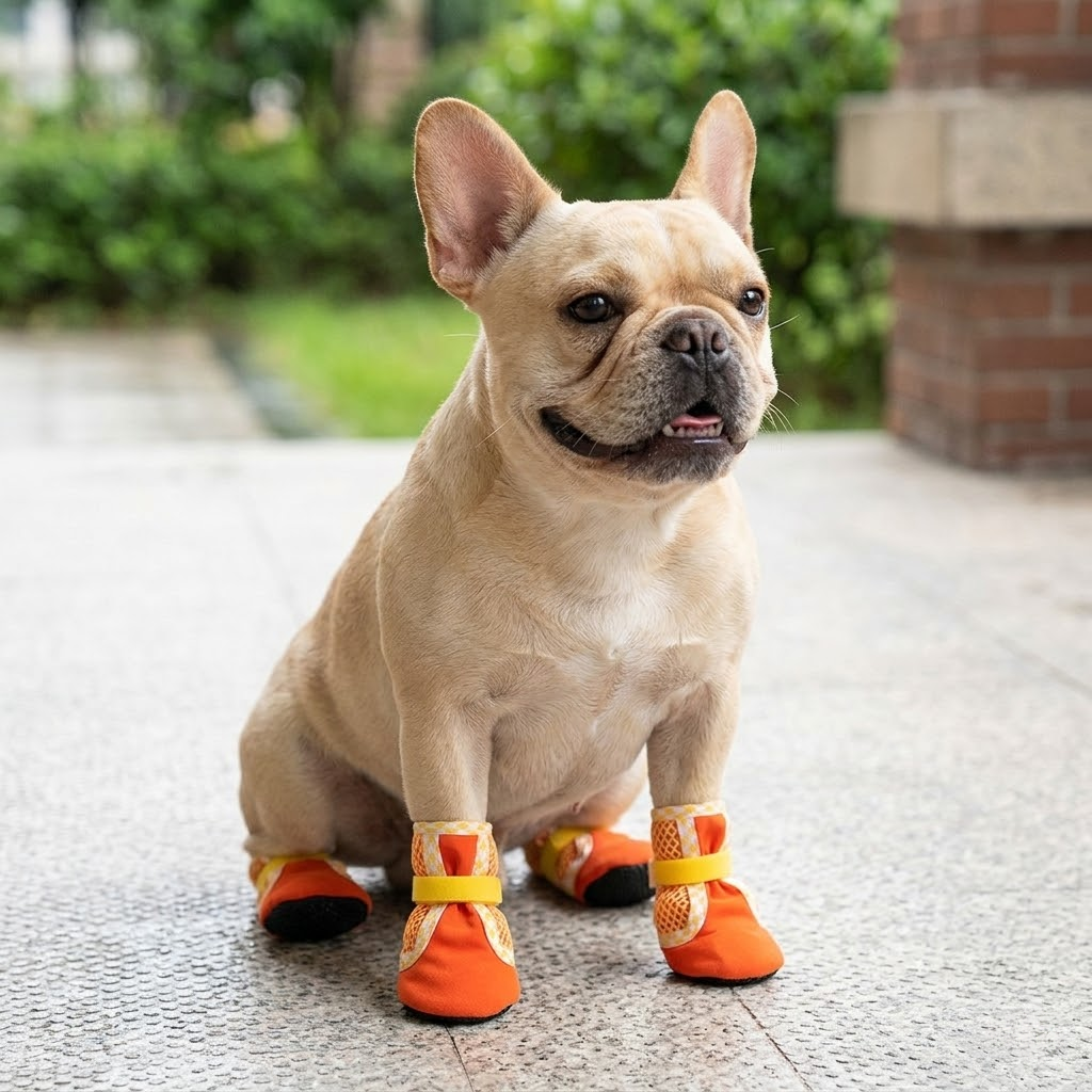 Breathable Anti-Slip Pet Mesh Shoes