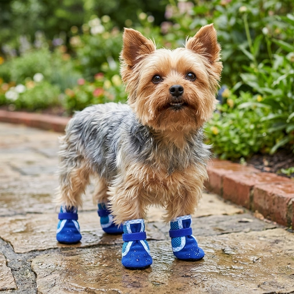 Breathable Anti-Slip Pet Mesh Shoes